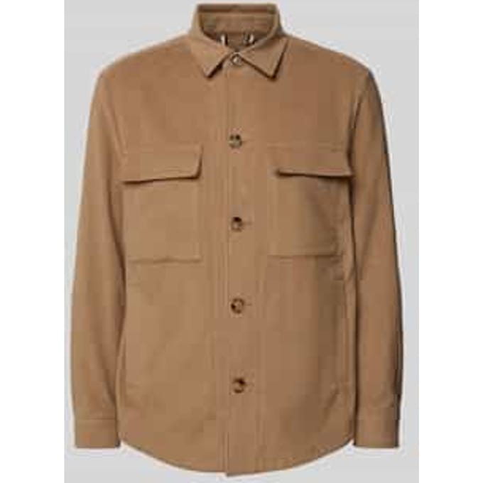 Overhemdjack met borstzakken, model 'Carper'