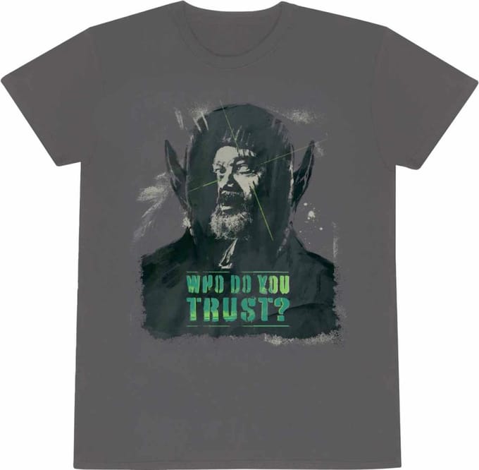 Marvel Secret Invasion - Who Do You Trust Mens Tshirt - 2XL - Grijs