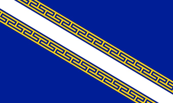 Vlag Champagne 120x180cm