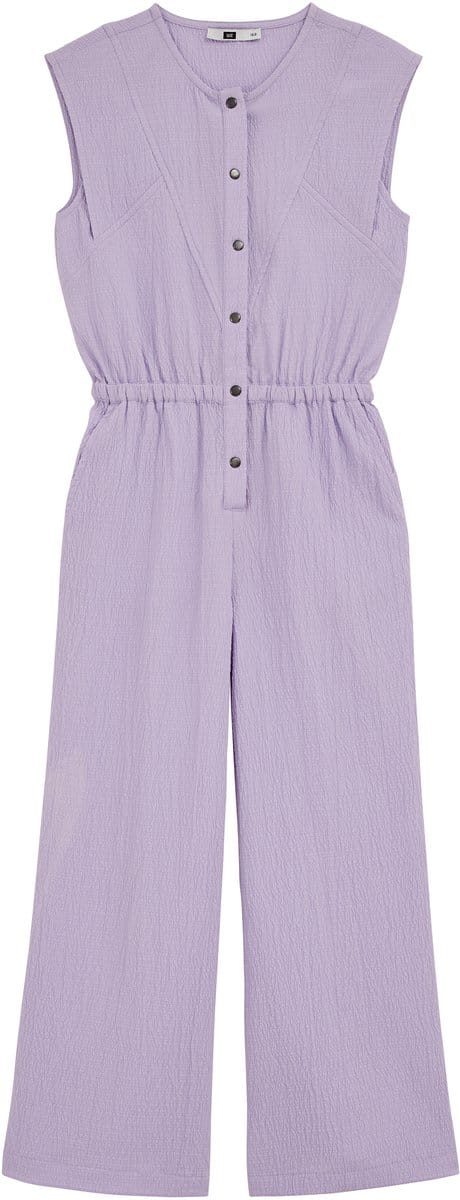 WE Fashion Meisjes jumpsuit met structuur