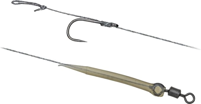 Carpzoom - 6 Karperonderlijnen - Maat 4 , 6 en 8 - 23cm - 15lb