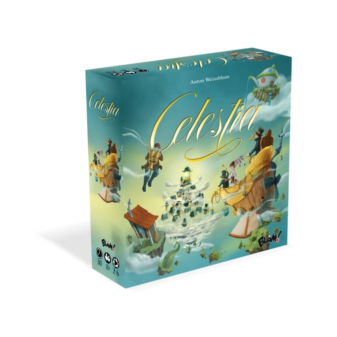 Celestia - Geronimo Games - bordspel - vanaf 8 jaar oud - van 2 tot 6 spelers