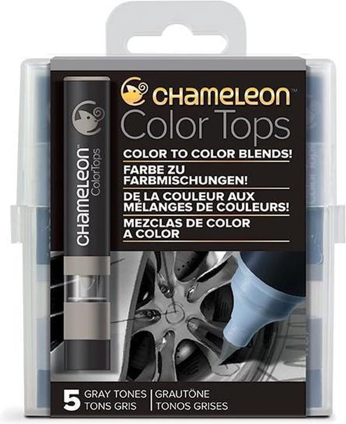 Chameleon 5-Color Tops Skin Tones Set