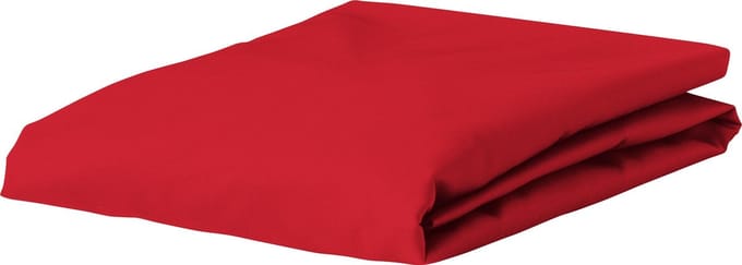 Essenza Hoeslaken Satijn 90x210 - Rood 90x210