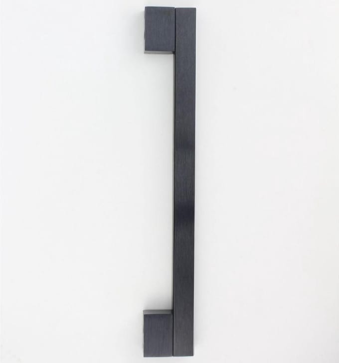 Deurgreep Dennis - zwart - 224 mm