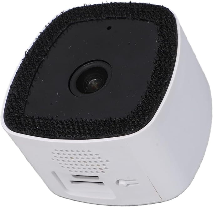 Binnenbeveiligingscamera - WiFi Camera Thuis - Huisbewaking - 2K 4MP HD Resolutie - 12.5 x 10 x 5.5 cm - Wit