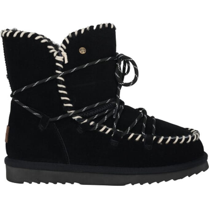 Warmbat Waturra - dames laars - Zwart - maat 36 (EU) 3.5 (UK)