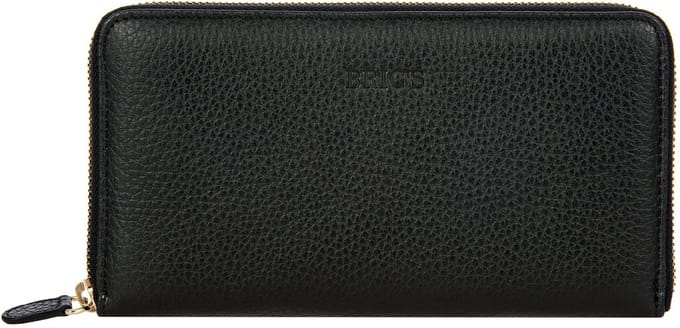 BRIC'S Leren portemonnee Gondola Verbena Wallet Black zwart