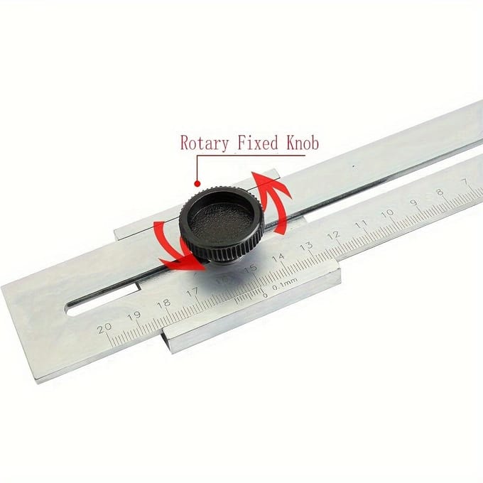 Professionele Precisie Combinatie Vierkante Liniaal van Koolstofstaal, 200 mm, Geen Montage Vereist, Handmatig Niet-Oplaadbaar Meetinstrument gray