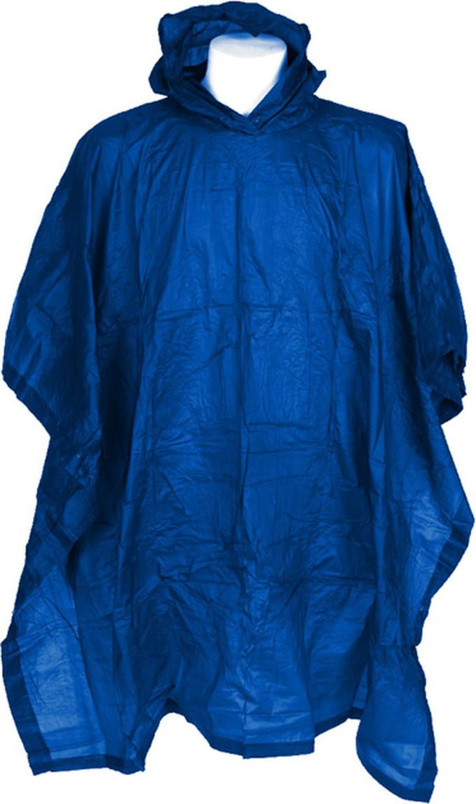 Fostex - regen poncho - blauw - poncho