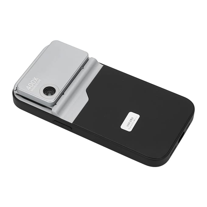 Objectif Microscope Téléphone Portable 400X Mini Haute Définition Adaptateurs d'Objectif Microscope pour Téléphone Portable pour white