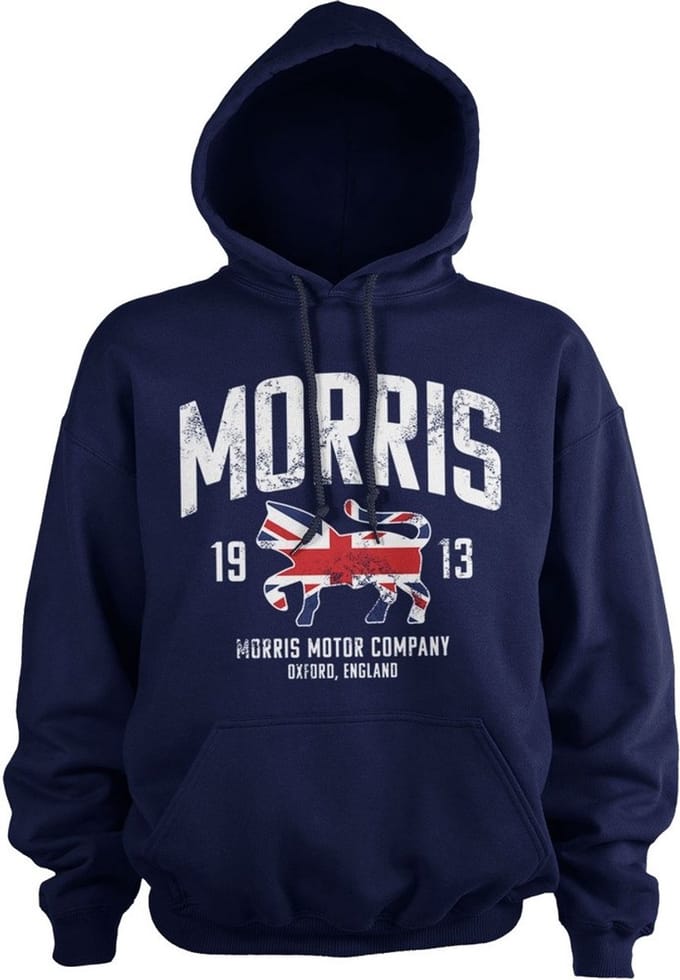 Morris Motor Company-hoodie, marineblauw