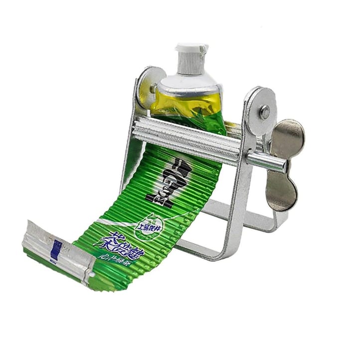 Aluminiumlegering Knijper Tandpasta Dispenser Tube Wringer Hand Roller Tool white