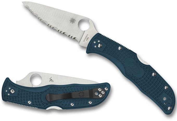 Spyderco Zakmes Endela Lightweight Blue K390 SE