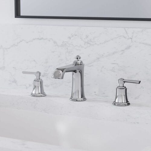 Steinberg series 350 3-hole basin mixer, with drain set 350 2000