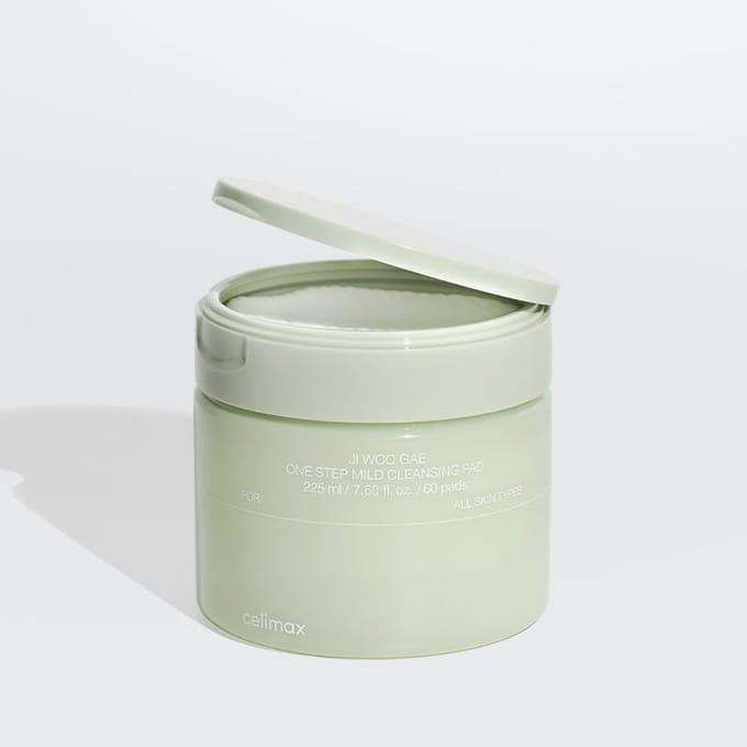 [celimax] JI WOO GAE Disque Nettoyant Doux en Une Étape 225ml 60EA
