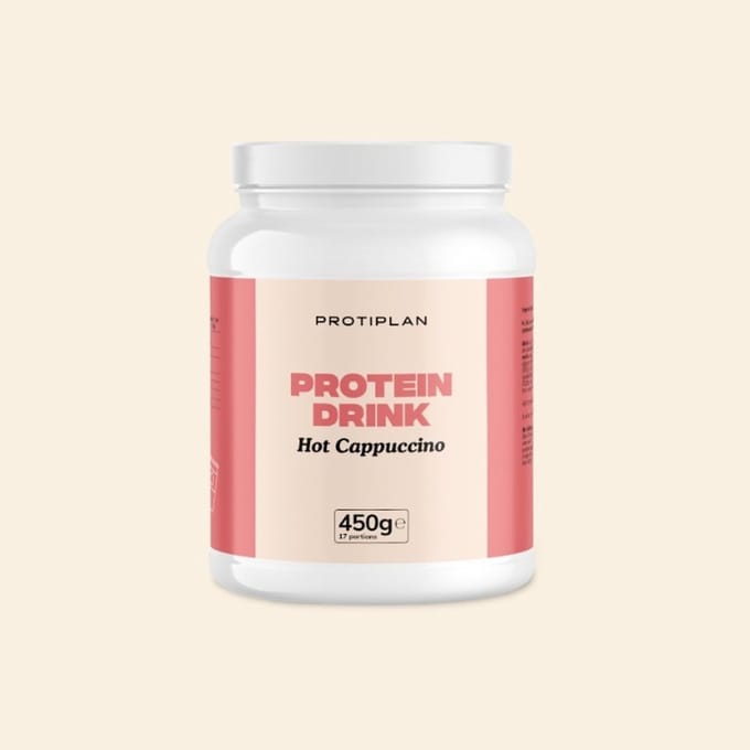 Protiplan - Protein Drink Hot Cappuccino - 450 g - Eiwitrijk - Koolhydraatarm