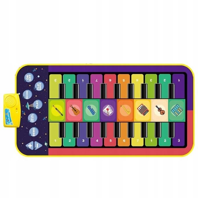 Woopie Interactieve Muzikale Dansmat Xxl - UNI