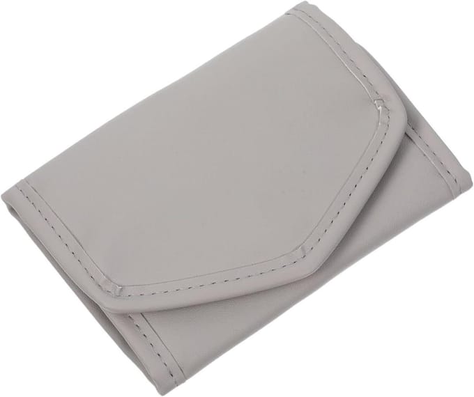 Reis Sieraden Rol - Organizer Tas - Sieraden Opbergen - Compact Ontwerp - 15x10 cm - Grijs