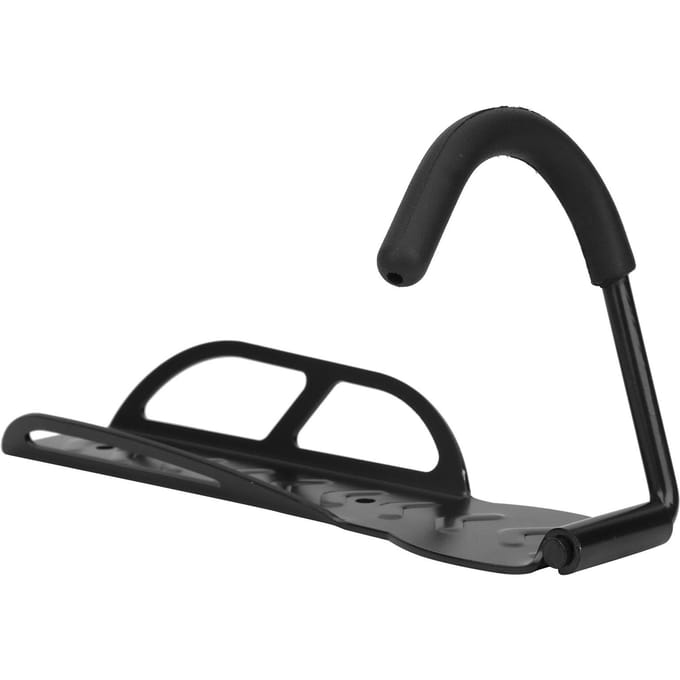 Support mural pour vélo, crochet vertical, pour abri de jardin, facile à installer et à détacher, support d'affichage fixe Fixed type black