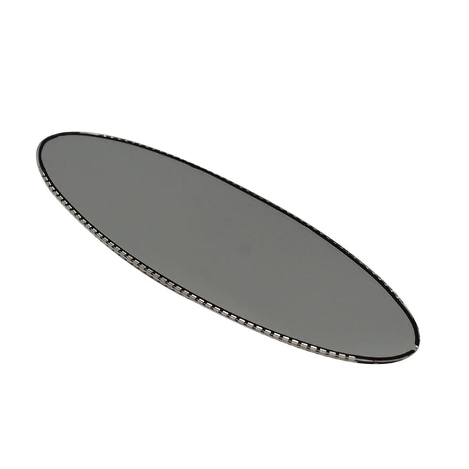 Pour BMW E46 M3 E39 M5 rétroviseur ovale gradation automatique cellule de verre de remplacement black