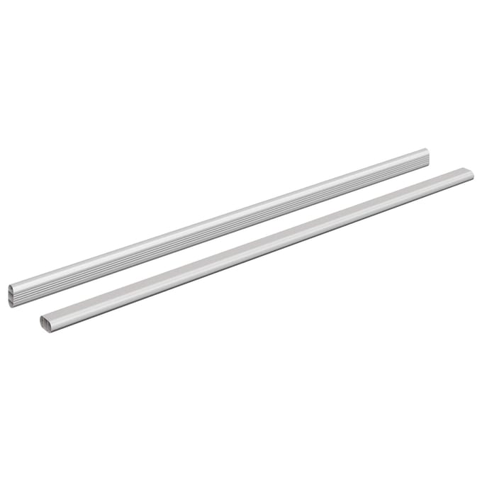 vidaXL - Kaststang - 2 - st - Zilver - 764 - x - 15 - x - 29 - mm - Aluminiumlegering