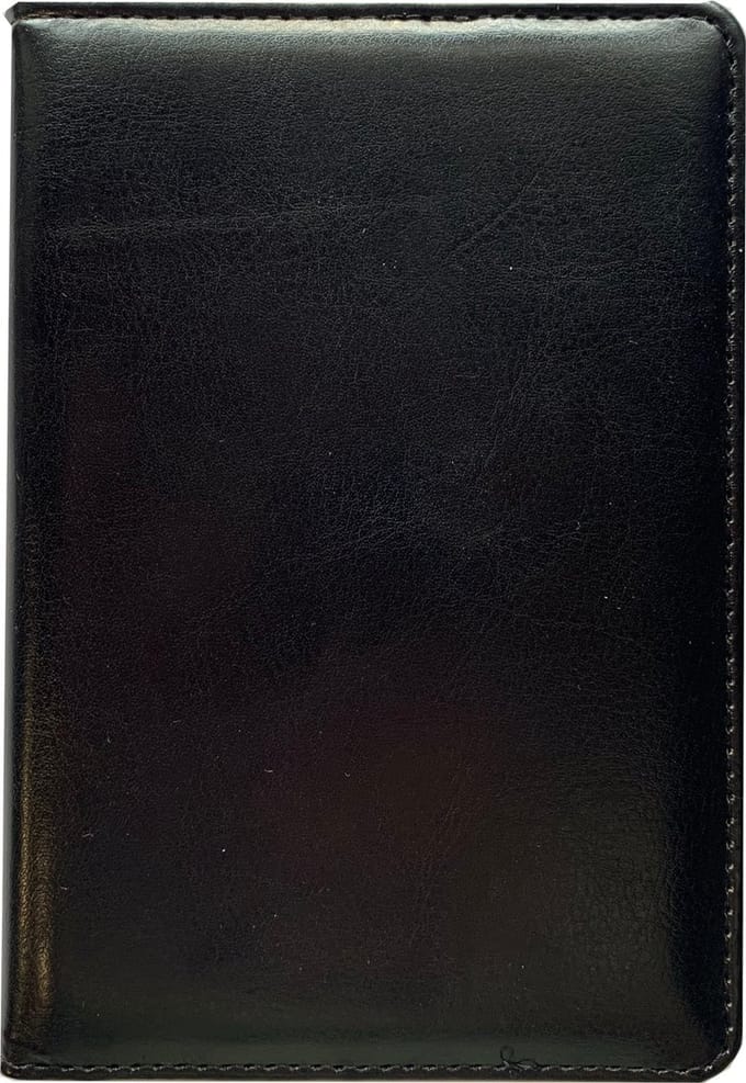 Zwarte Paspoortthouder - Beschermhoes - Cover - Mapje - 10x15 cm