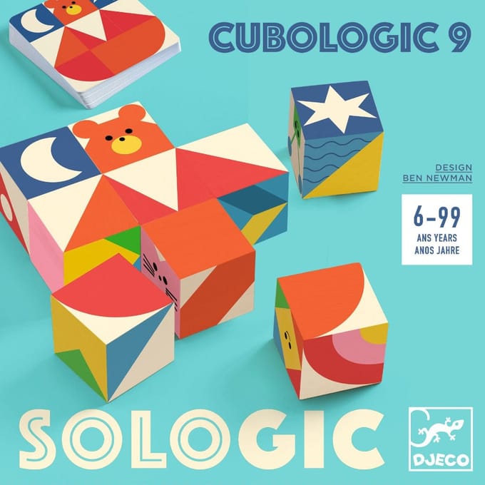 DJECO observatiespel Cubologic 9 6 jr+