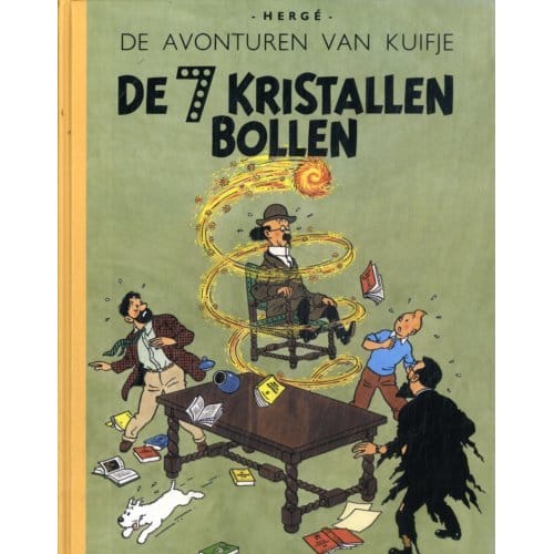 Kuifje En De 7 Kristallen Bollen - Kuifje Facsimile Kleur - Herge