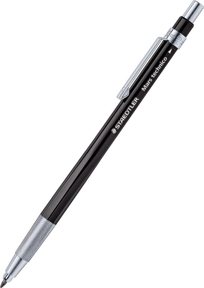 STAEDTLER Mars technico 780 - 2 mm tekenstifthouder - zwart