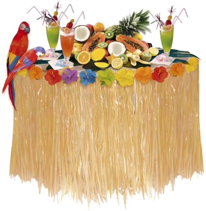 Tropische tafelrok South Sea 275 x 75cm