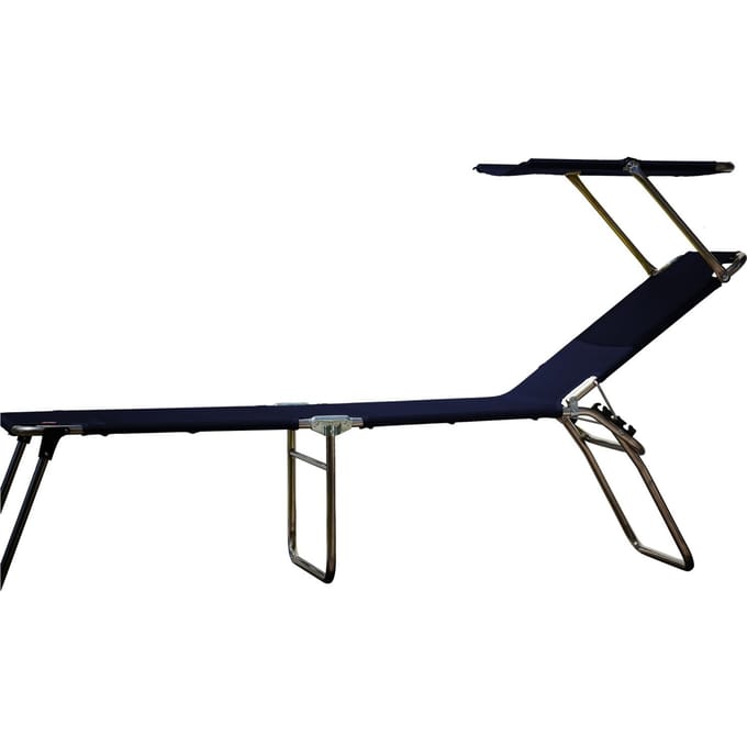 Fiam - Amigo 40+ Sun driepotig ligbed - donkerblauw