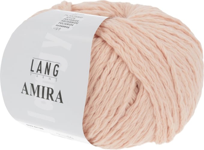 Lang Yarns Amira - 128 licht zalm - Katoen Garen