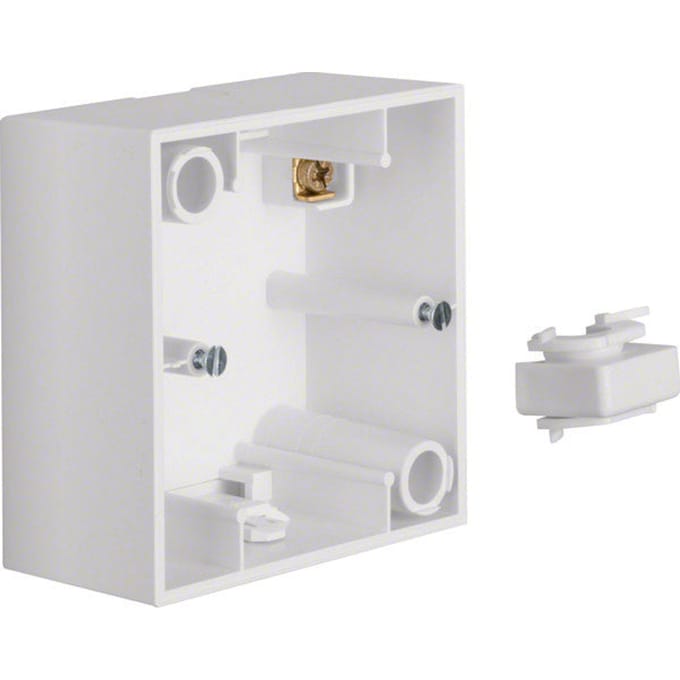 Berker Surface mounted housing 1gang s1 polar white