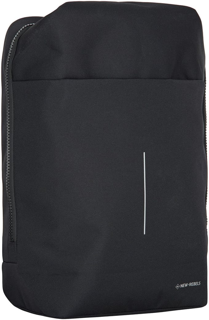 New Rebels Valor Cranston Backpack – Comfortabele Waterafstotende Rugtas – 19L - Zwart