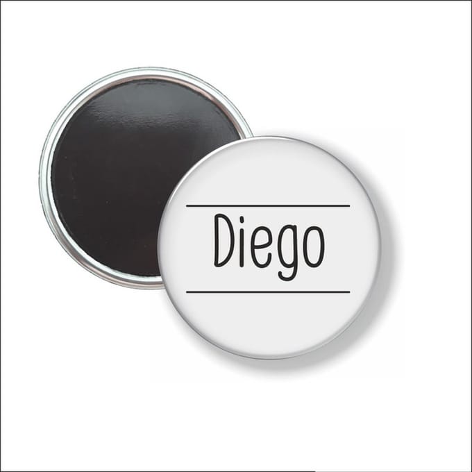 Button Met Magneet 58 MM - Diego - NIET VOOR KLEDING