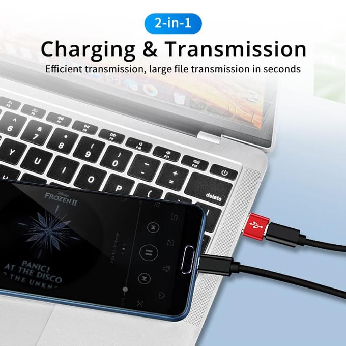 FONKEN USB 3.0 NAAR Type C 3.1 Adapter Notebook Oplader USB Male NAAR USB C Vro Telefoon Opladen Converter Oortelefoon usb Kabel Connector rood