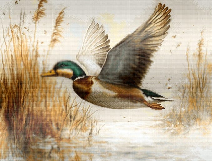 Borduurpakket Luca-S - Golden Flight - Gouden Vlucht - B730