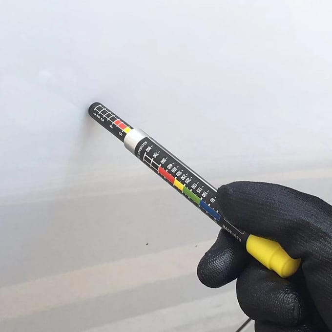 Laagdiktemeter Gauge Verftester Carrosserieschadedetector Crash-Test Controle Waterdicht blauw