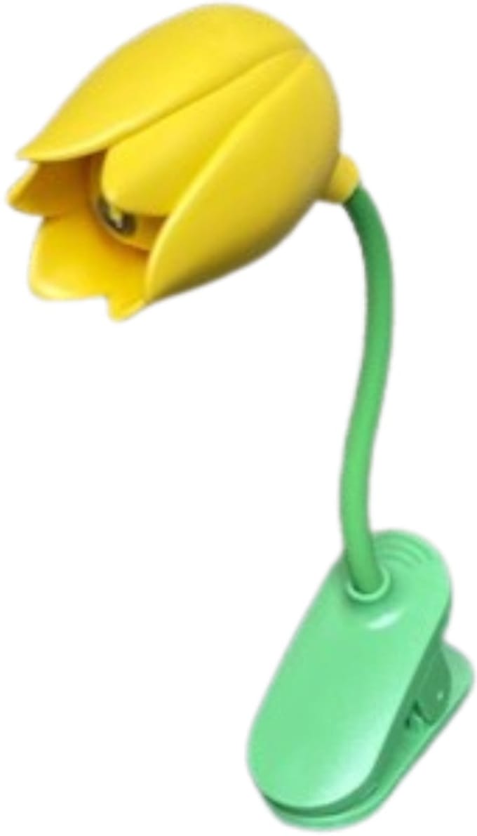 Balvi Tulp leeslampje - Geel