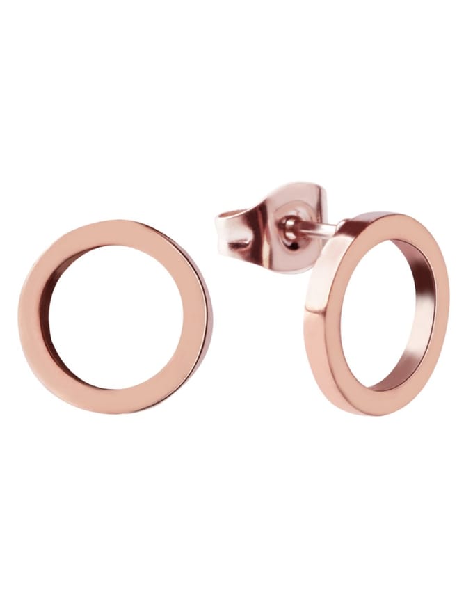 good.designs Oorbellen in cirkelvorm met poussette
