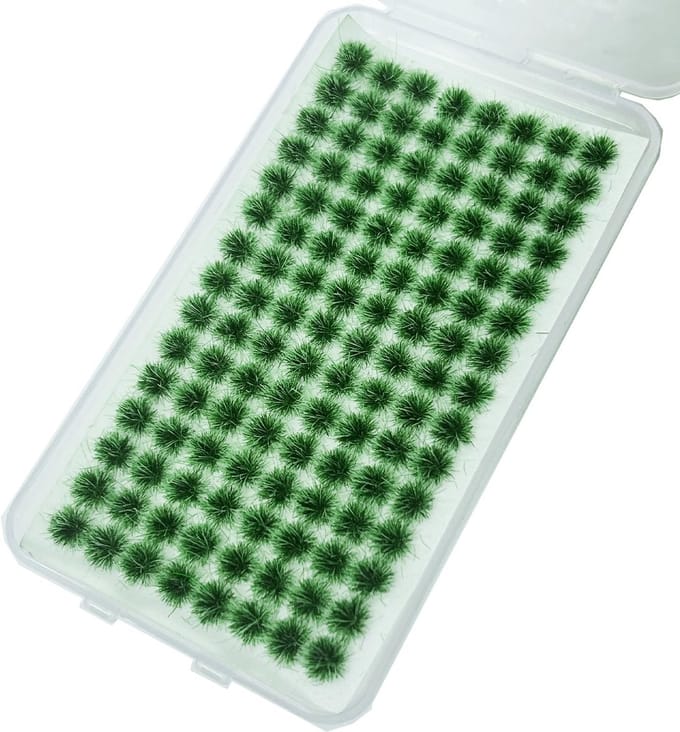 Mini Grasbosjes - Terreinmodel Bosjes - Modelbouw Decoratie - Statisch Gras Kit - 4x4x6 Millimeter