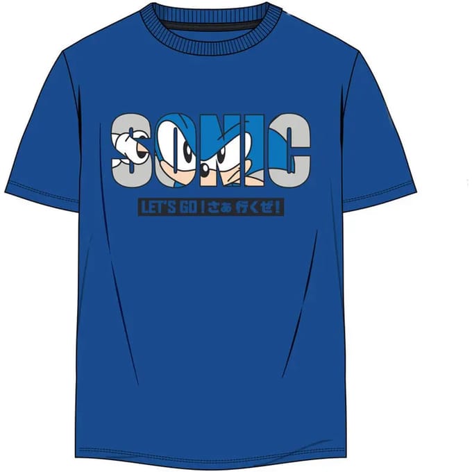 Kinder-T-shirt Difuzed Sonic the Hedgehog