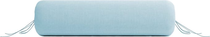 Zohome Lino Kussensloop - Katoen - 25x90cm - Blauw