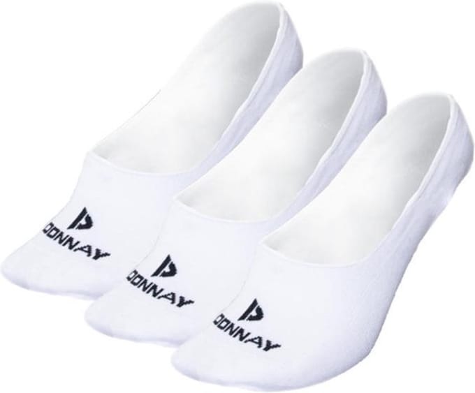 3-Pack Donnay - Footies - Antislip sokken - White (001) - maat 47-50