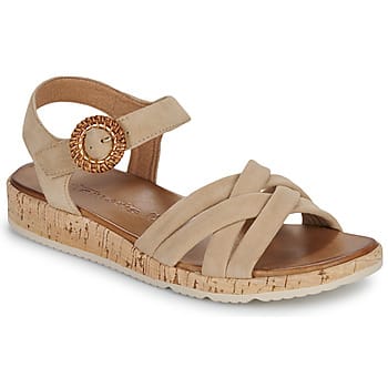 Sandalen met sleehak Tamaris 28129-435