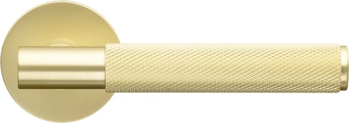 Ostiumhome® - Deurbeslag- Deurklink Diamond cut - Mat Goud - Arona
