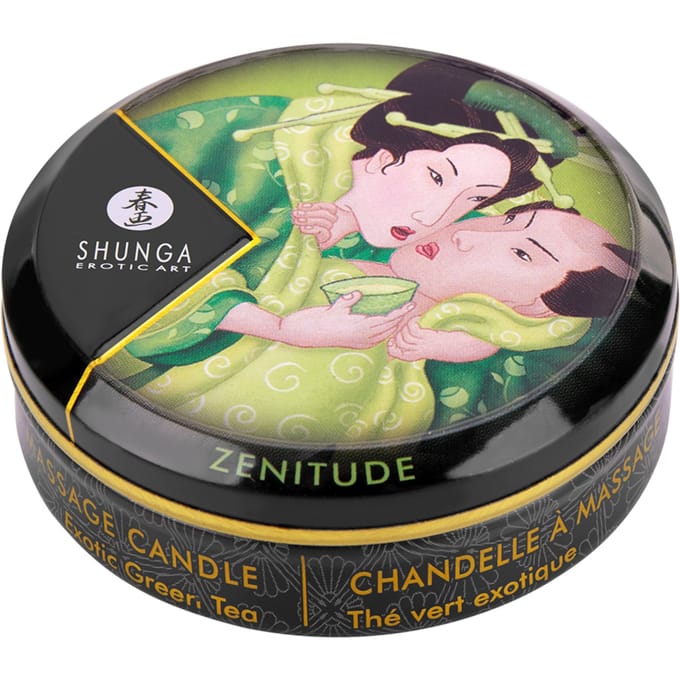 Shunga - Mini Massagekaars - Exotic Green Tea – 30 ml