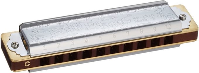 Tombo Mondharmonica Folk Blues Mark-II 1210 - G