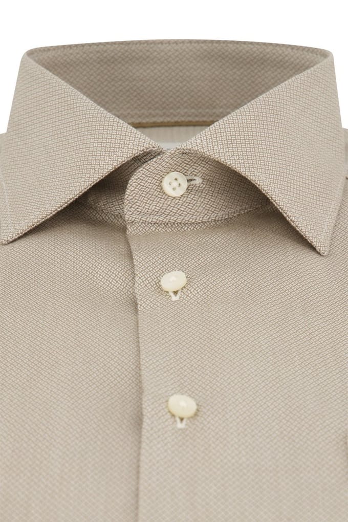 Eterna business overhemd beige